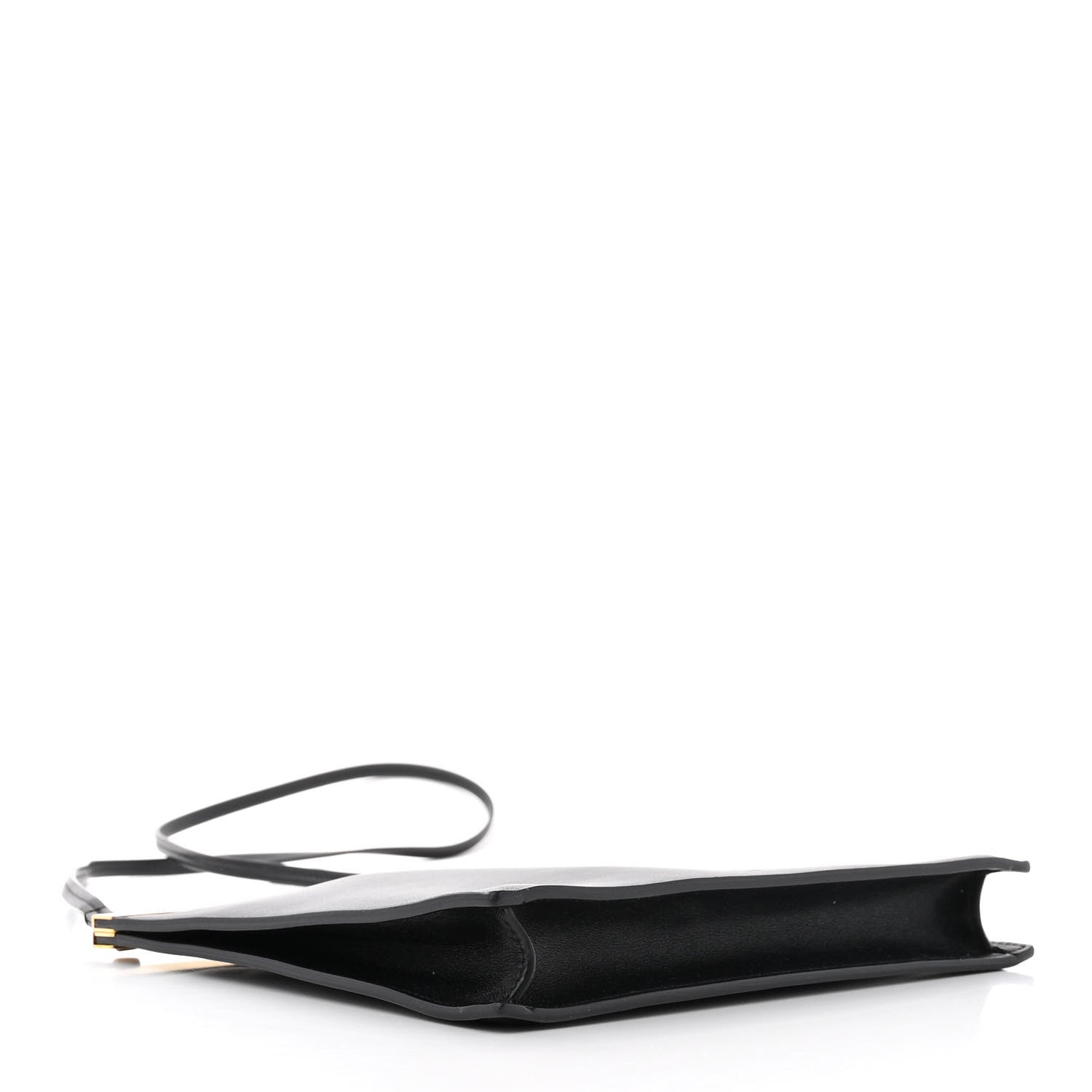 Celine Smooth Calfskin Mini Clasp Bag Black 4 of 11