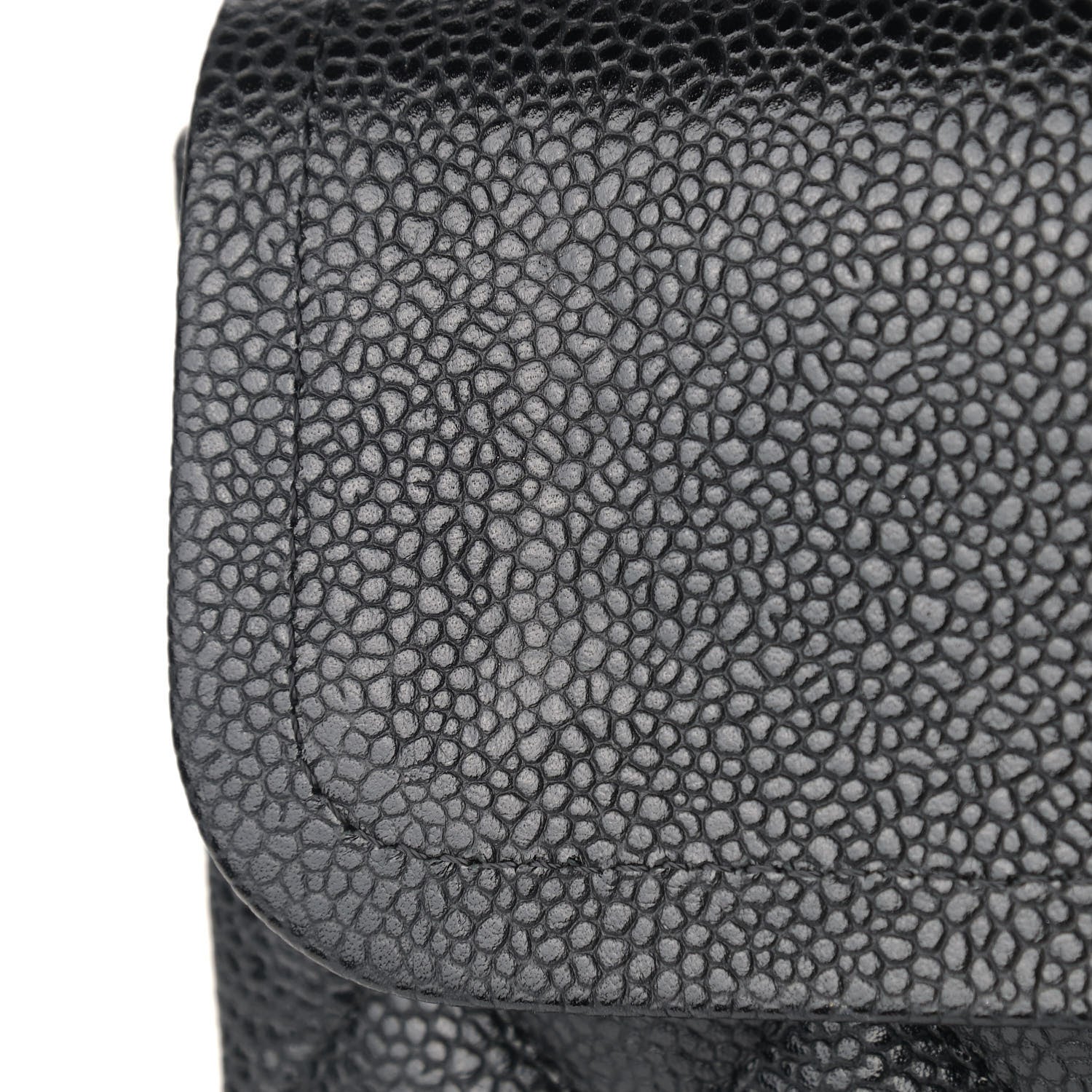 Chanel Caviar Quilted Medium Double Flap Black 11 of 13