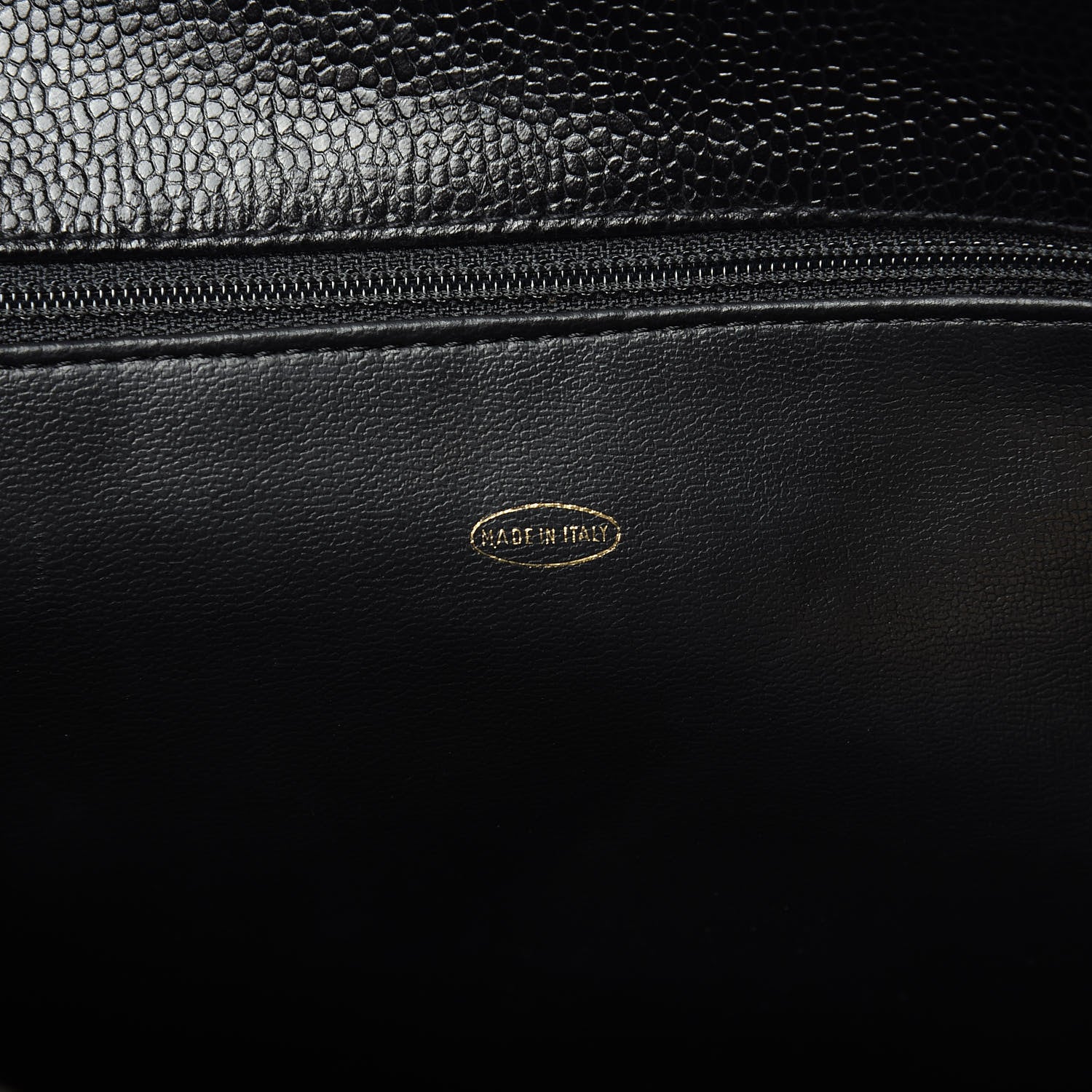 Chanel Caviar CC Shoulder Bag Black 6 of 11