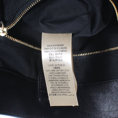Burberry Lambskin Small Canterbury Tote Black 10 of 11