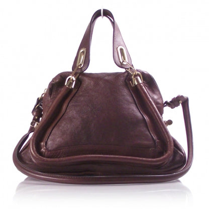 Chloe Calfskin Medium PARATY Chocolate 1 of 13