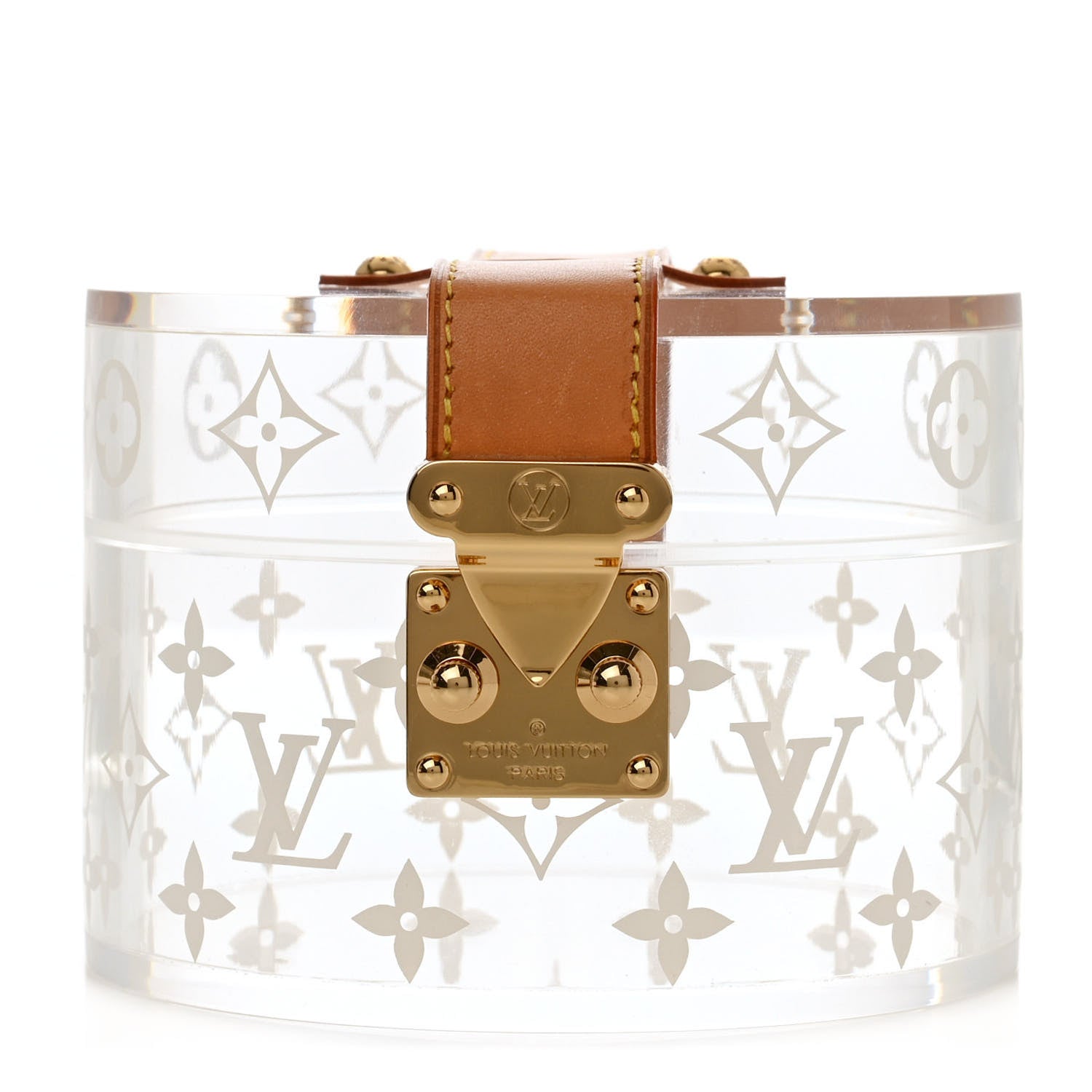 Louis Vuitton Transparent Plexiglass Box Scott 1 of 9