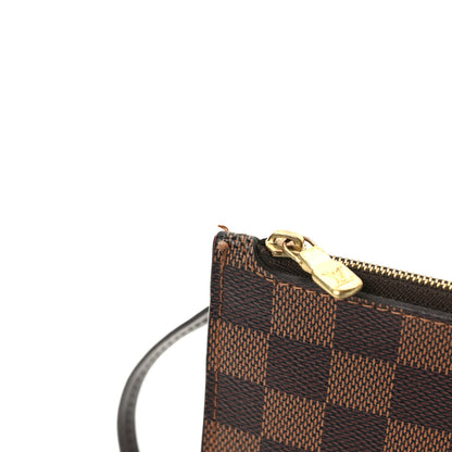 Louis Vuitton Damier Ebene Neverfull MM GM Pochette 8 of 9