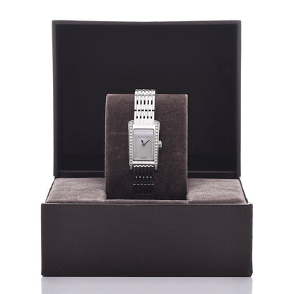 Gucci Stainless Steel Diamond Mother of Pearl 15mm 8600L Quartz Watch 7 of 7