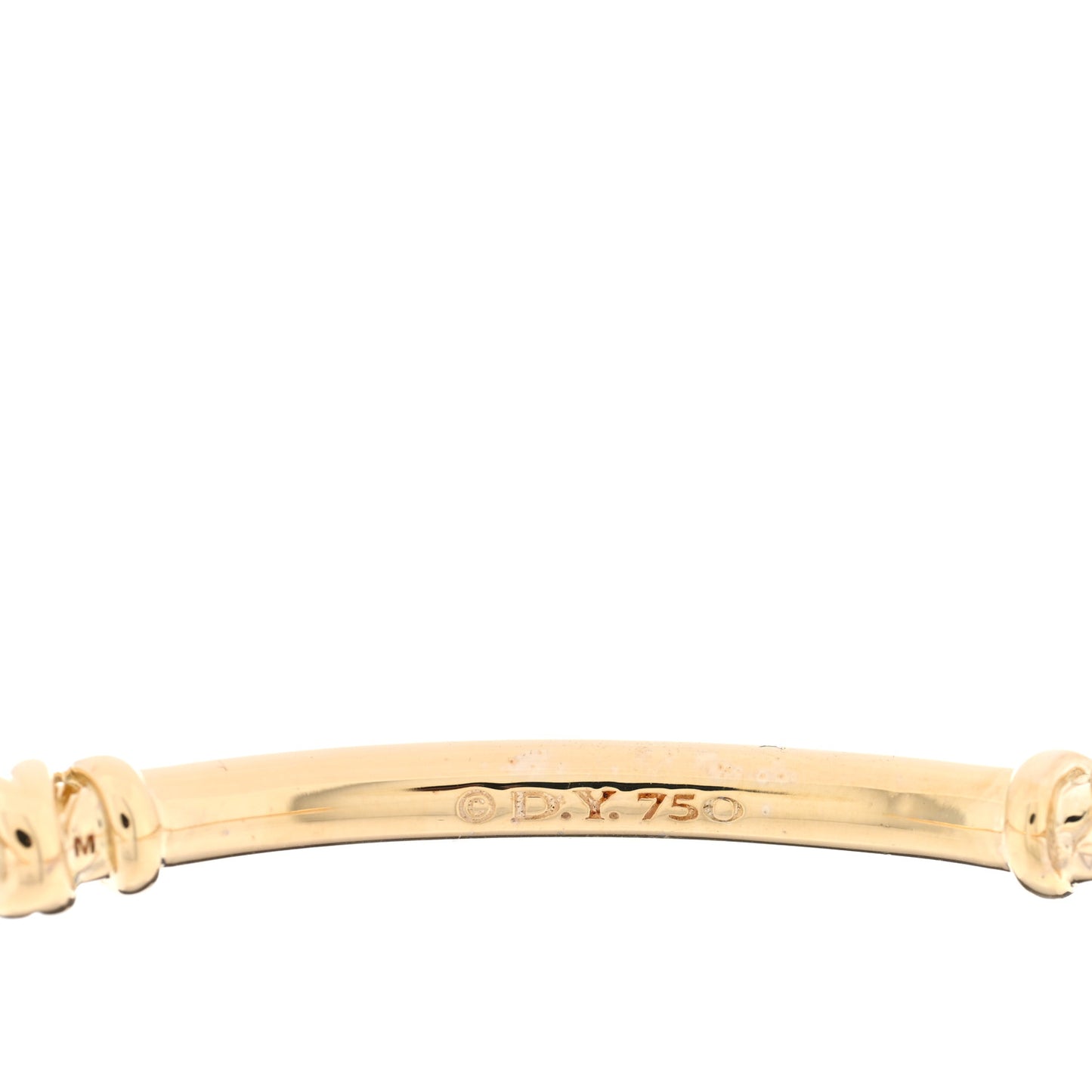 18K Yellow Gold Diamond Petite Two Station Wrap Bracele