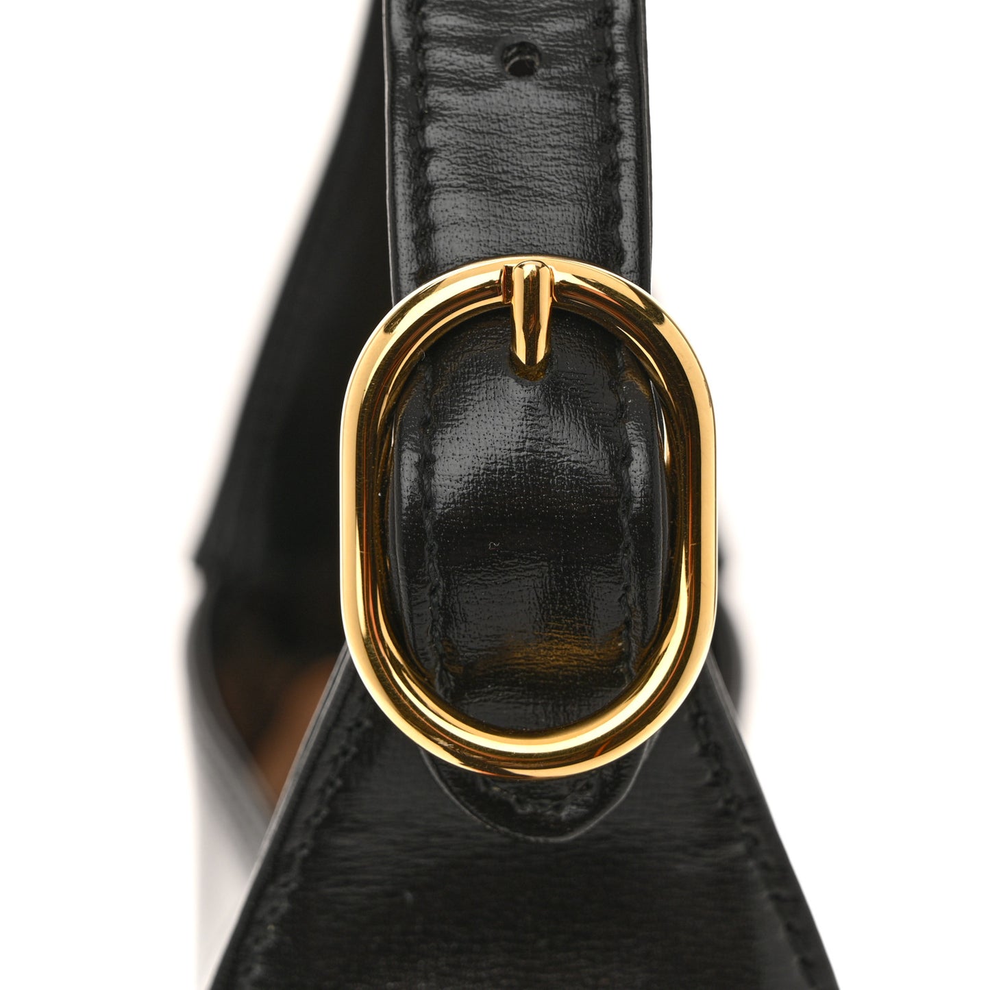 Boarded Dyana Lux Calfskin Small Jackie 1961 Hobo Black