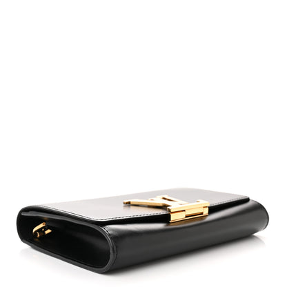 Louis Vuitton Calfskin Chain Louise GM Black 4 of 12