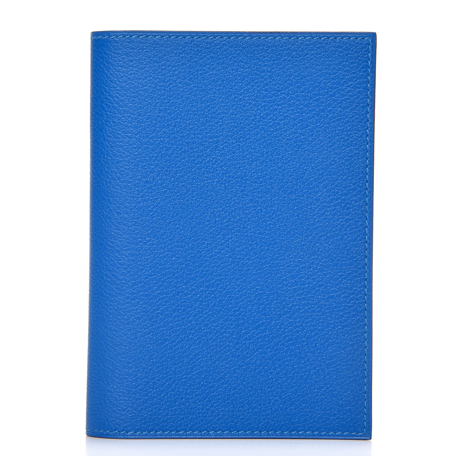 Hermes Evercolor MC2 Magellan Passport Holder Bleu Hydra 1 of 8