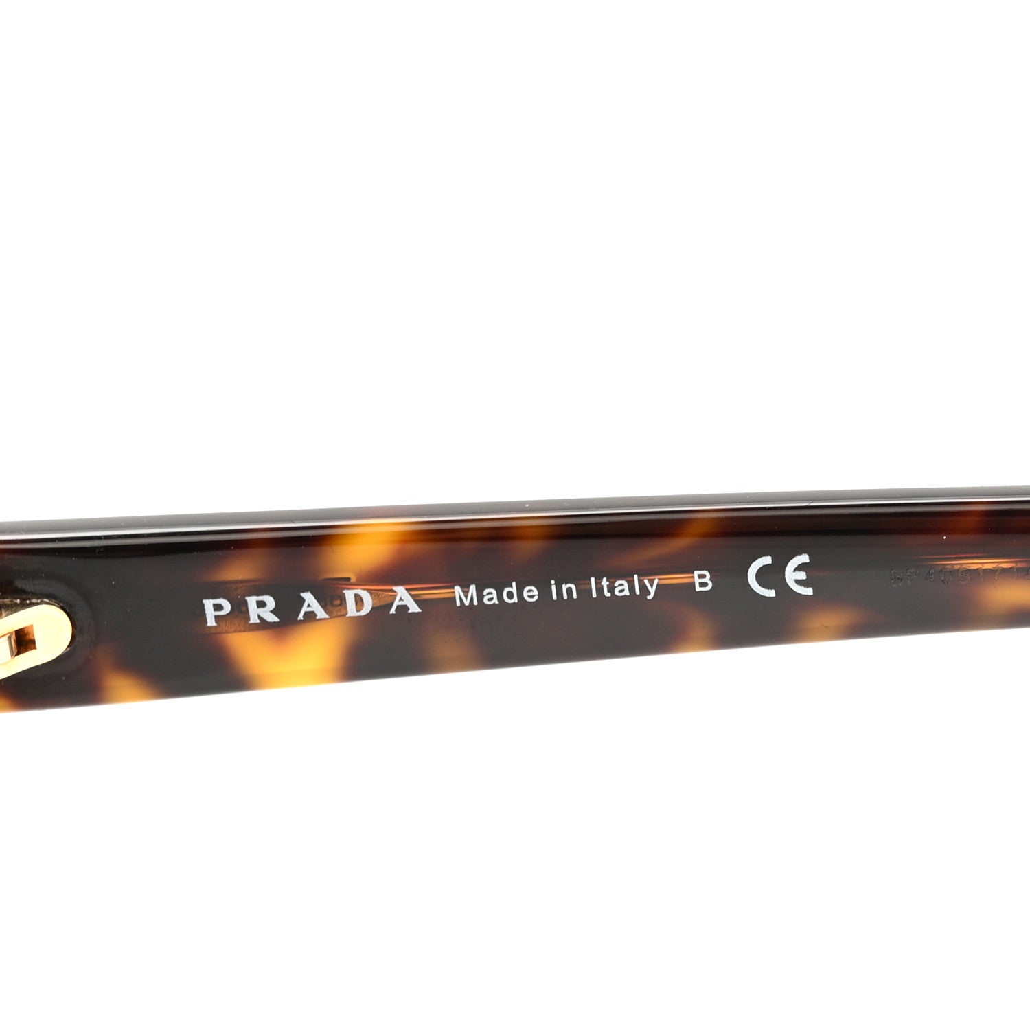 Prada Acetate Sunglasses SPR20V Tortoise 5 of 8