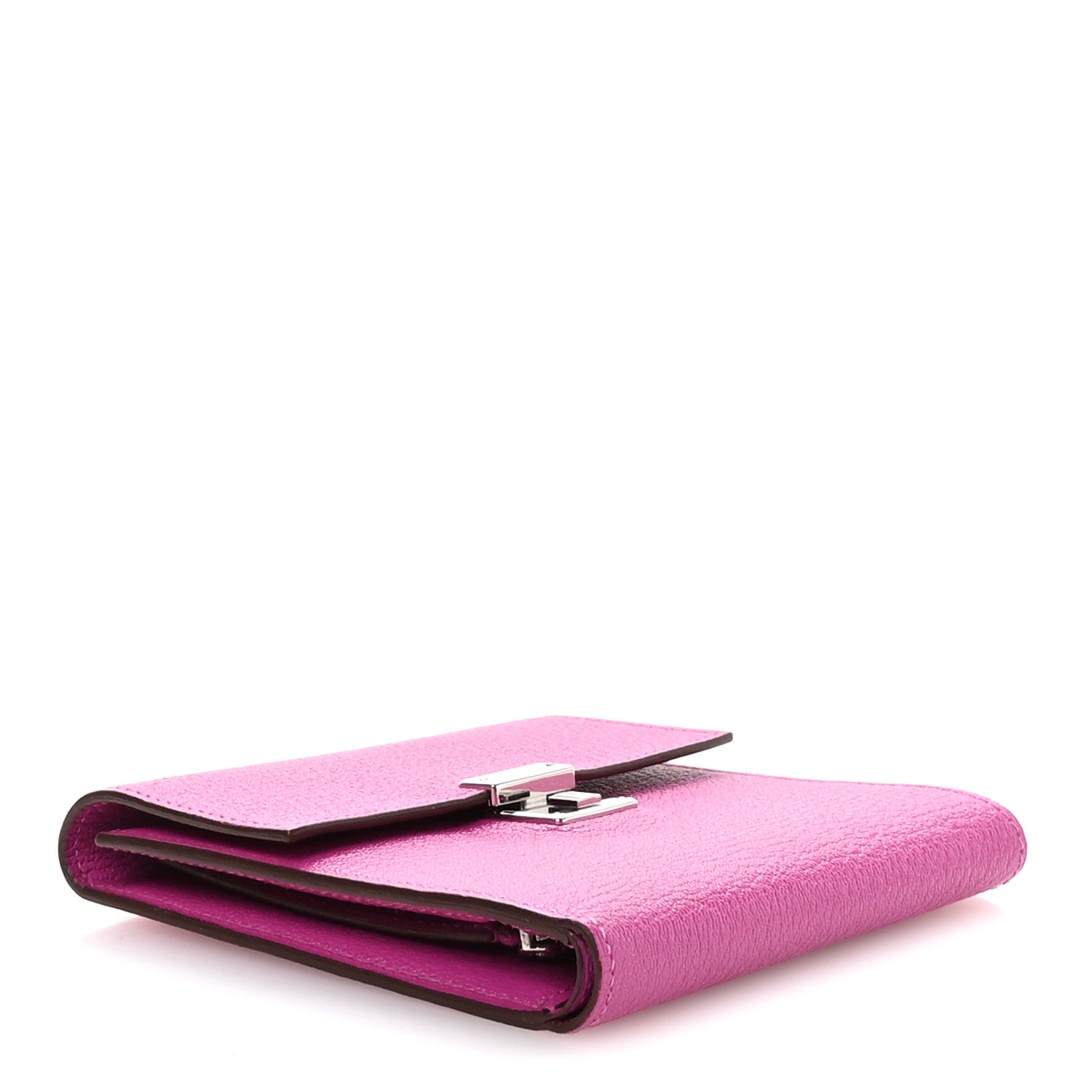Hermes Chevre Mysore Clic 12 Wallet Magnolia 4 of 7
