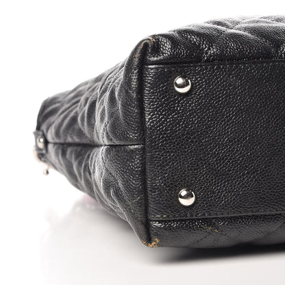 Chanel Caviar Quilted French Riviera Hobo Black 8 of 13