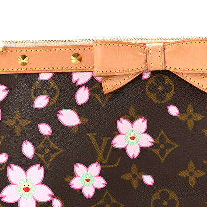 Louis Vuitton Monogram Cherry Blossom Pochette Accessories Brown 7 of 9