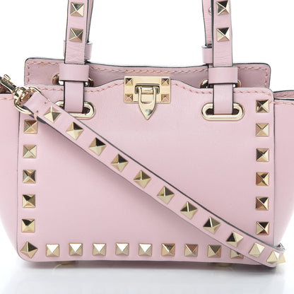 Valentino Garavani Vitello Micro Rockstud Tote Cipria 9 of 14