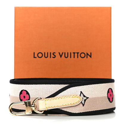 Louis Vuitton Jacquard Speedy Bandouliere 20 Shoulder Strap Black 6 of 6