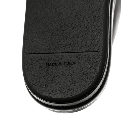 Fendi Vitello Womens Fendigraphy Slide Sandals 40 Black 9 of 10