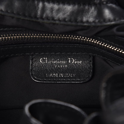 Christian Dior Lambskin Medium Le Trente Tote Black 6 of 11