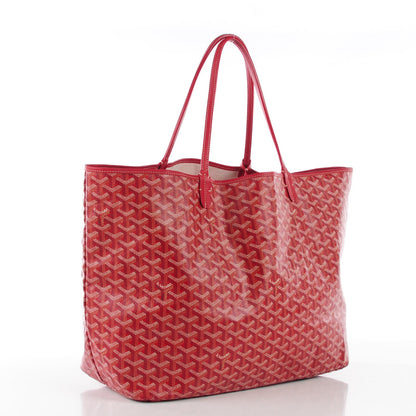 Goyard Goyardine Saint Louis GM Red 3 of 9