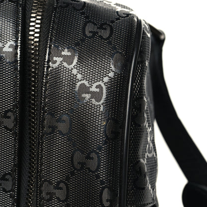 Gucci Imprime Monogram Medium Travel Bag Black 11 of 11
