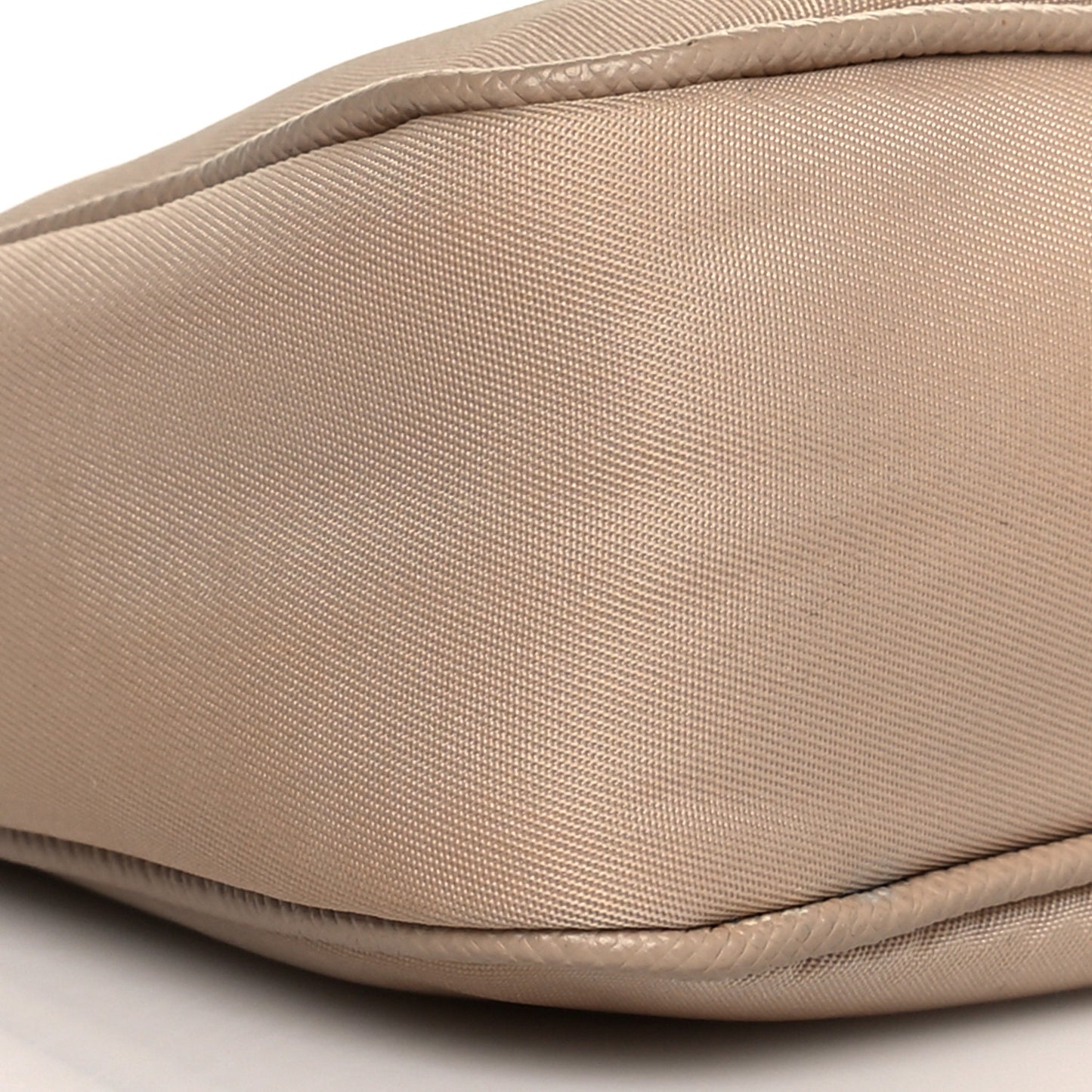 Tessuto Nylon Saffiano Mini Re-Edition 2000 Shoulder Bag Cammeo