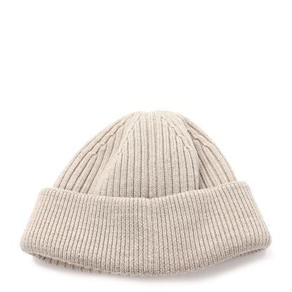 Loewe Wool Logo Beanie Dark Beige 3 of 5