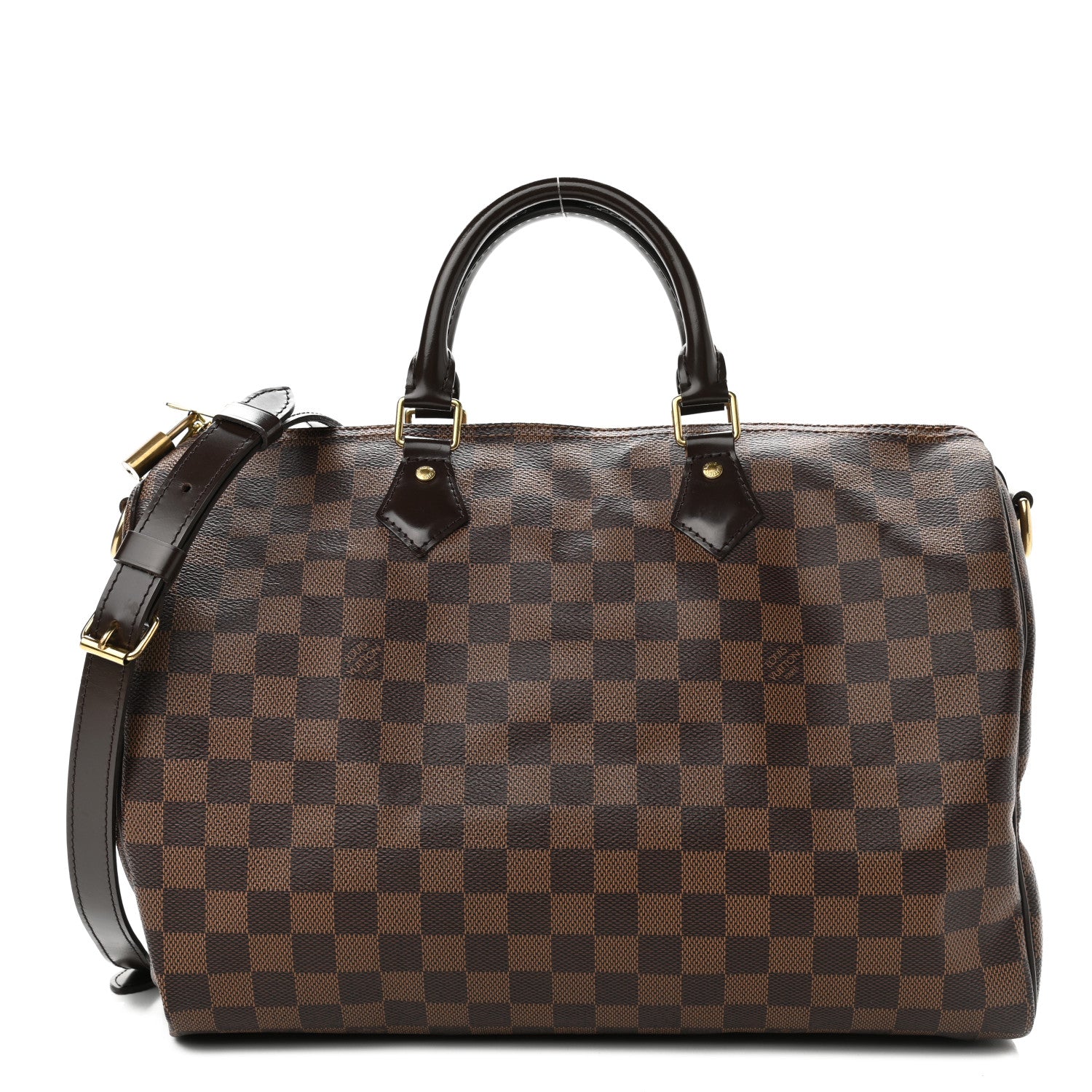 Louis Vuitton Damier Ebene Speedy Bandouliere 35 1 of 10