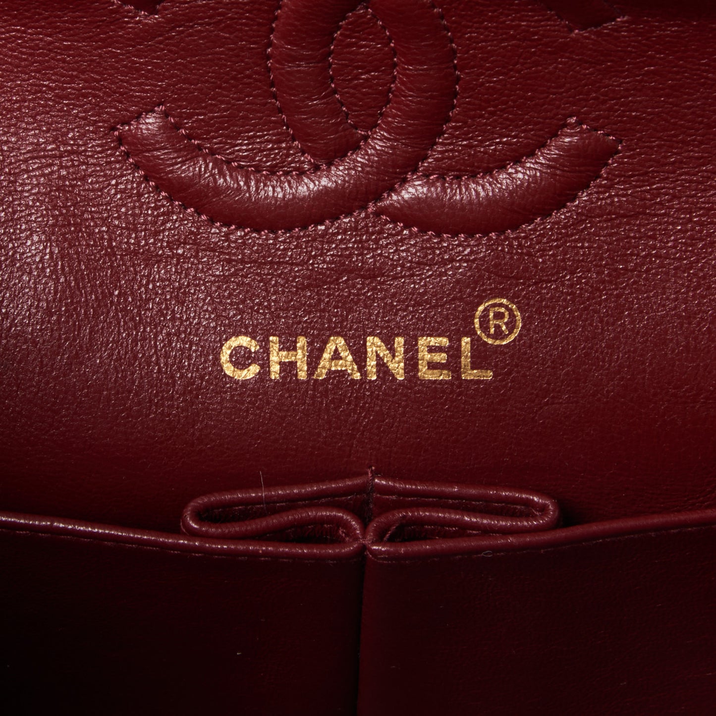 Lambskin Quilted Small Double Flap Black