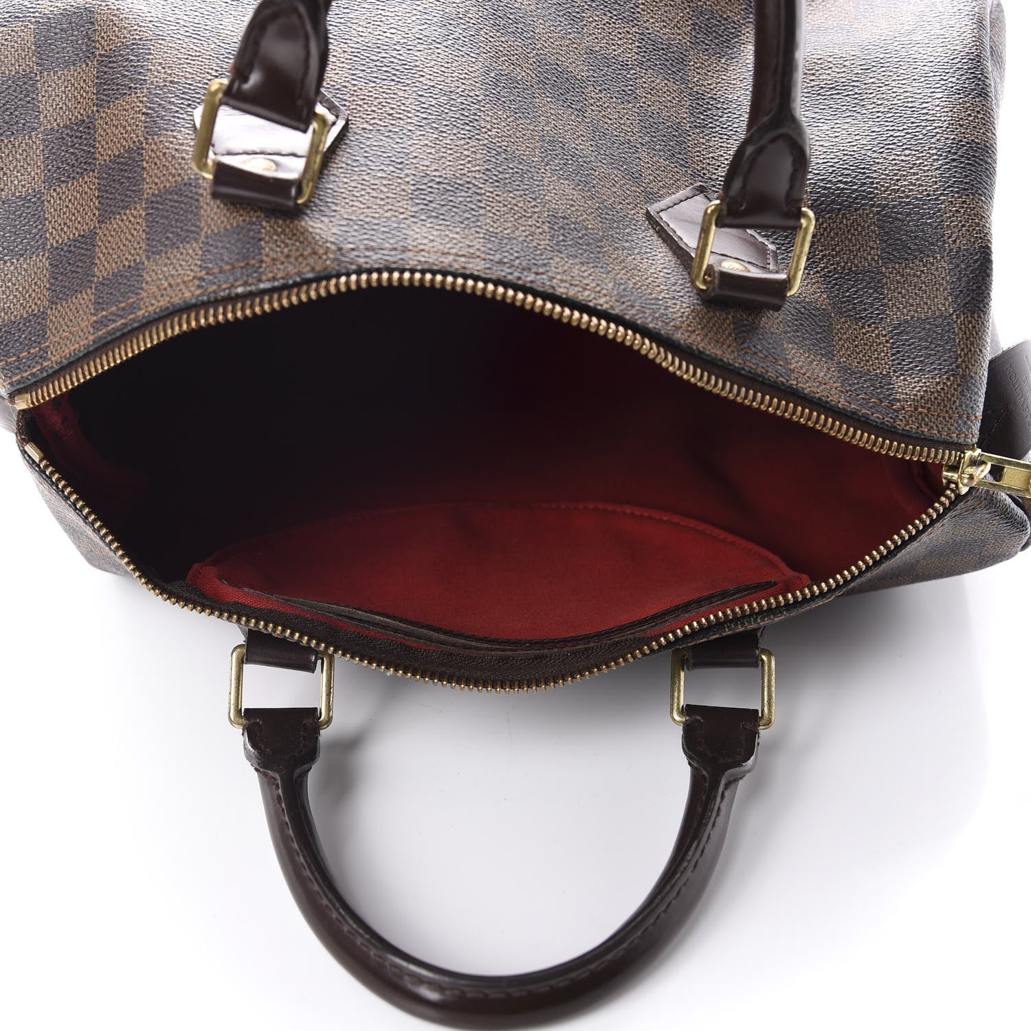 Louis Vuitton Damier Ebene Speedy 30 5 of 10