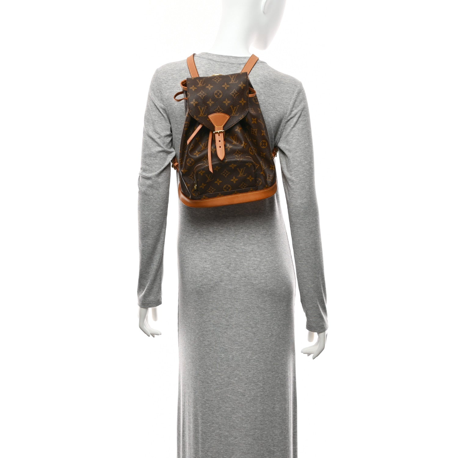 Louis Vuitton Monogram Montsouris MM Backpack 2 of 10