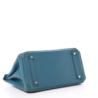 Hermes Epsom Birkin 30 Bleu Izmir 4 of 45