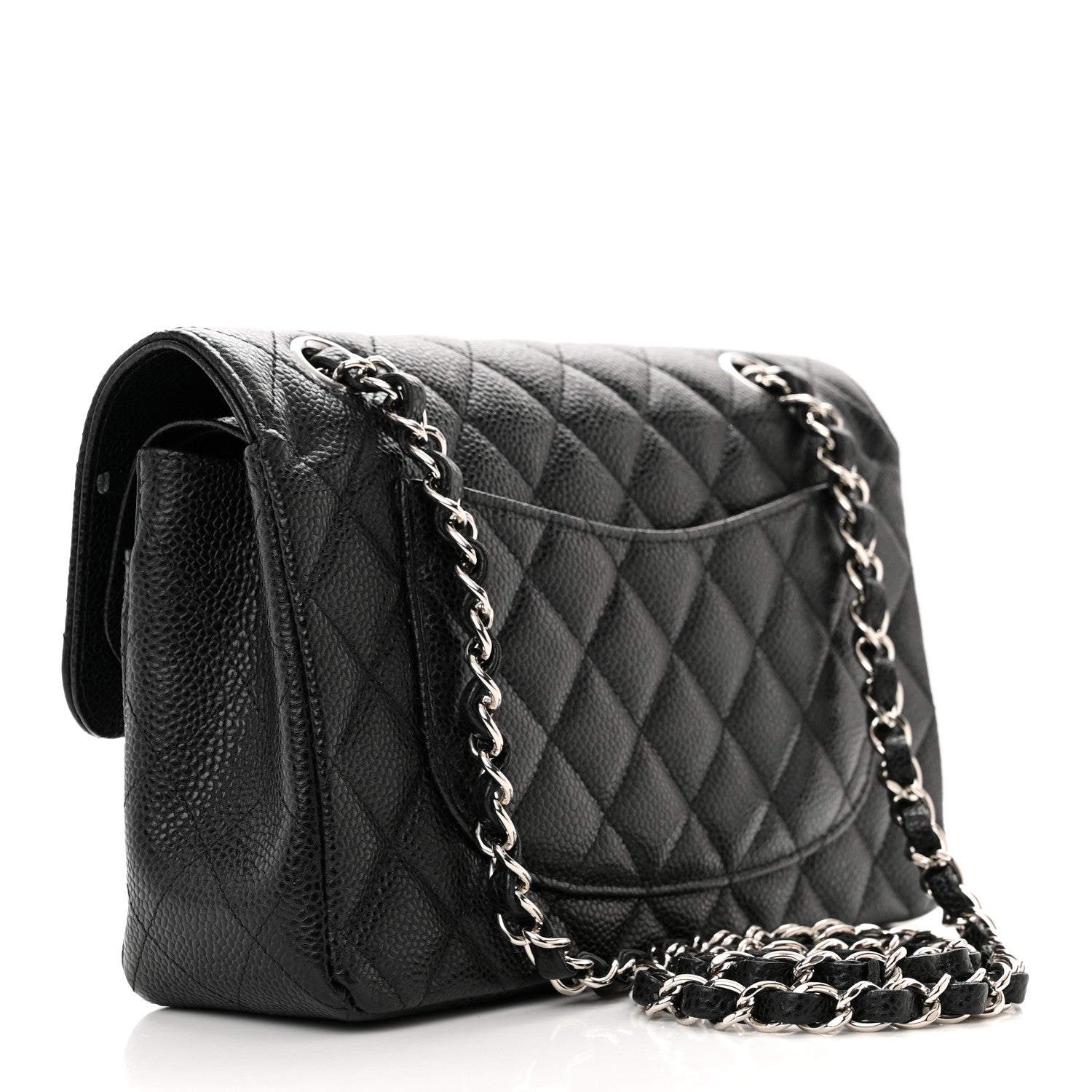 Chanel Caviar Quilted Small Double Flap Black 3 of 14