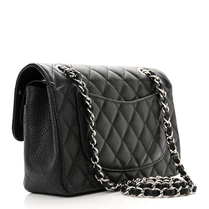 Chanel Caviar Quilted Small Double Flap Black 3 of 14