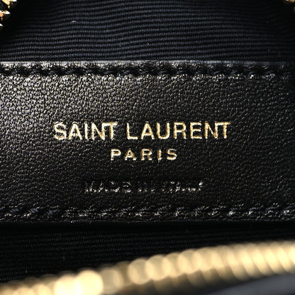 Saint Laurent Lambskin Quilted Lolita Cosmetic Pouch Black 6 of 9