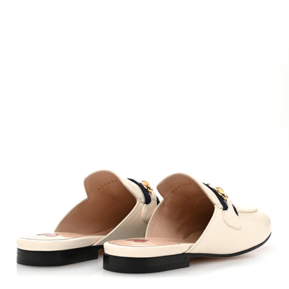 Gucci Malaga Kid Web Womens Princetown Slippers 35 Mystic White 5 of 10
