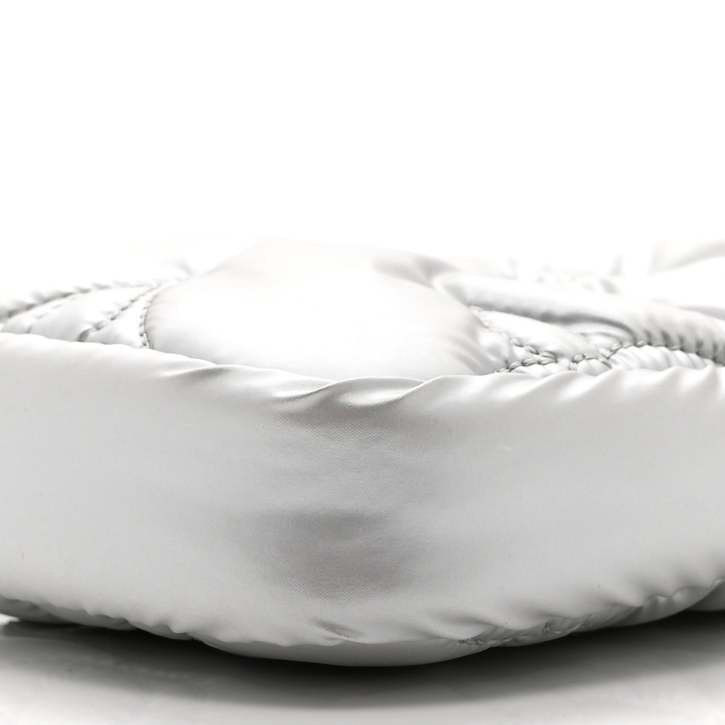 Econyl Monogram Pillow Phone Pouch Silver