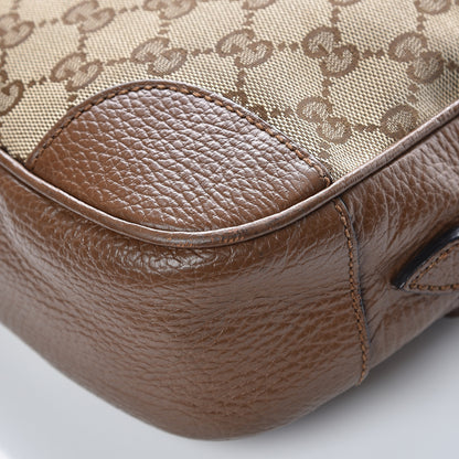 Gucci Monogram Mini Bree Messenger Bag Beige Tabacco 21 of 22