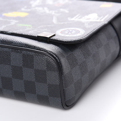 Louis Vuitton Damier Graphite World Map District PM 8 of 11