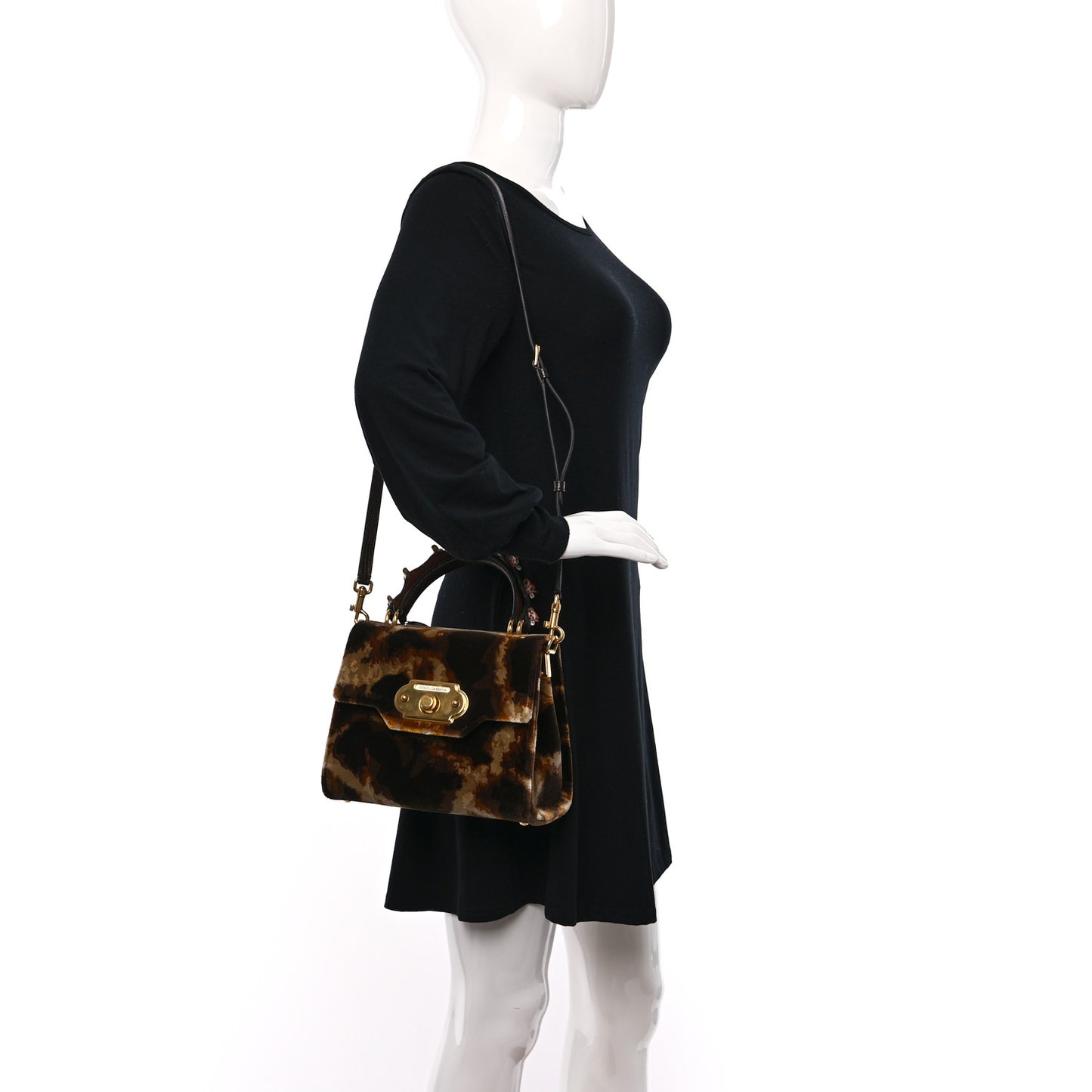 Velvet Giraffe Printed Welcome Satchel Multicolor