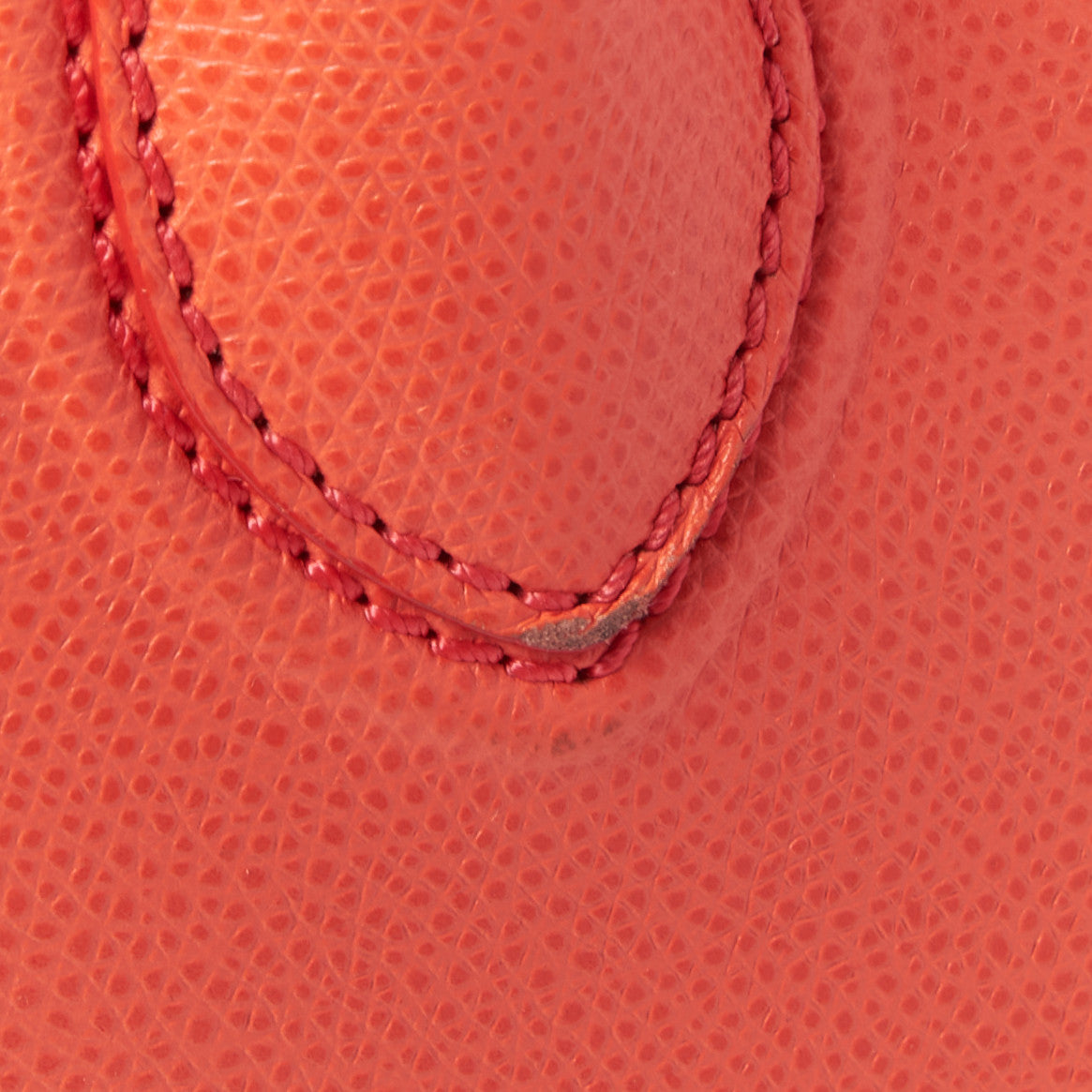 Grained Calfskin Medium Phantom Luggage Coral