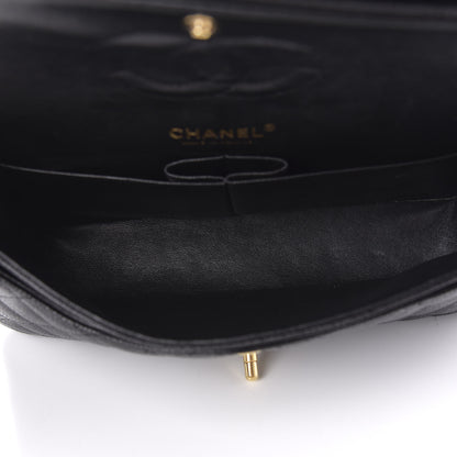 Chanel Caviar Quilted Medium Double Flap Black 5 of 11