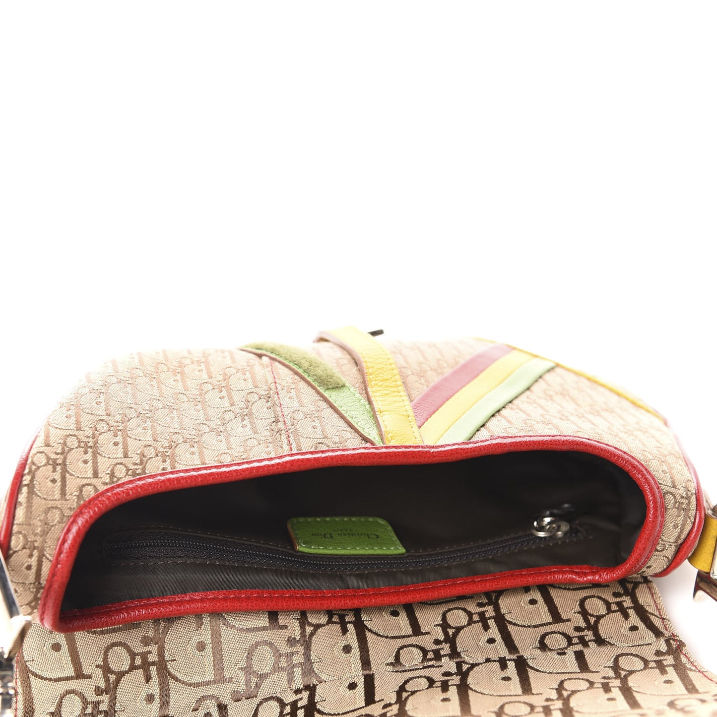 Monogram Rasta Saddle Bag Beige