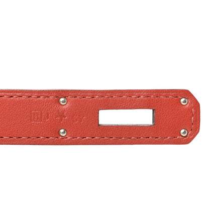Hermes Swift Perforated Sac Berline 28 Sanguine Brique 7 of 10