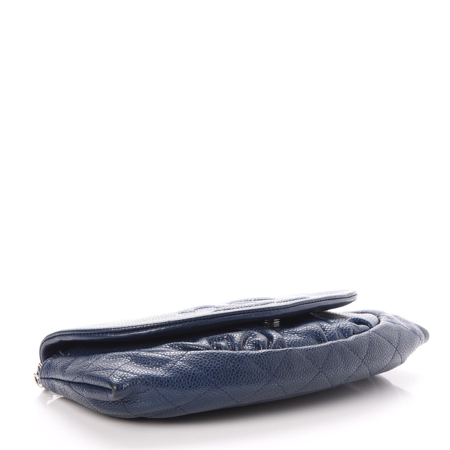 Caviar Half Moon Wallet On Chain WOC Navy