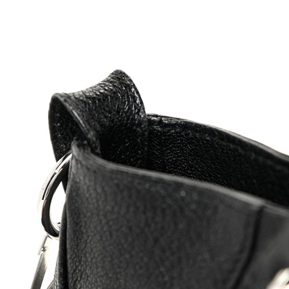 Balenciaga Chevre Silver Metallic Edge Hardware Velo Black 14 of 28