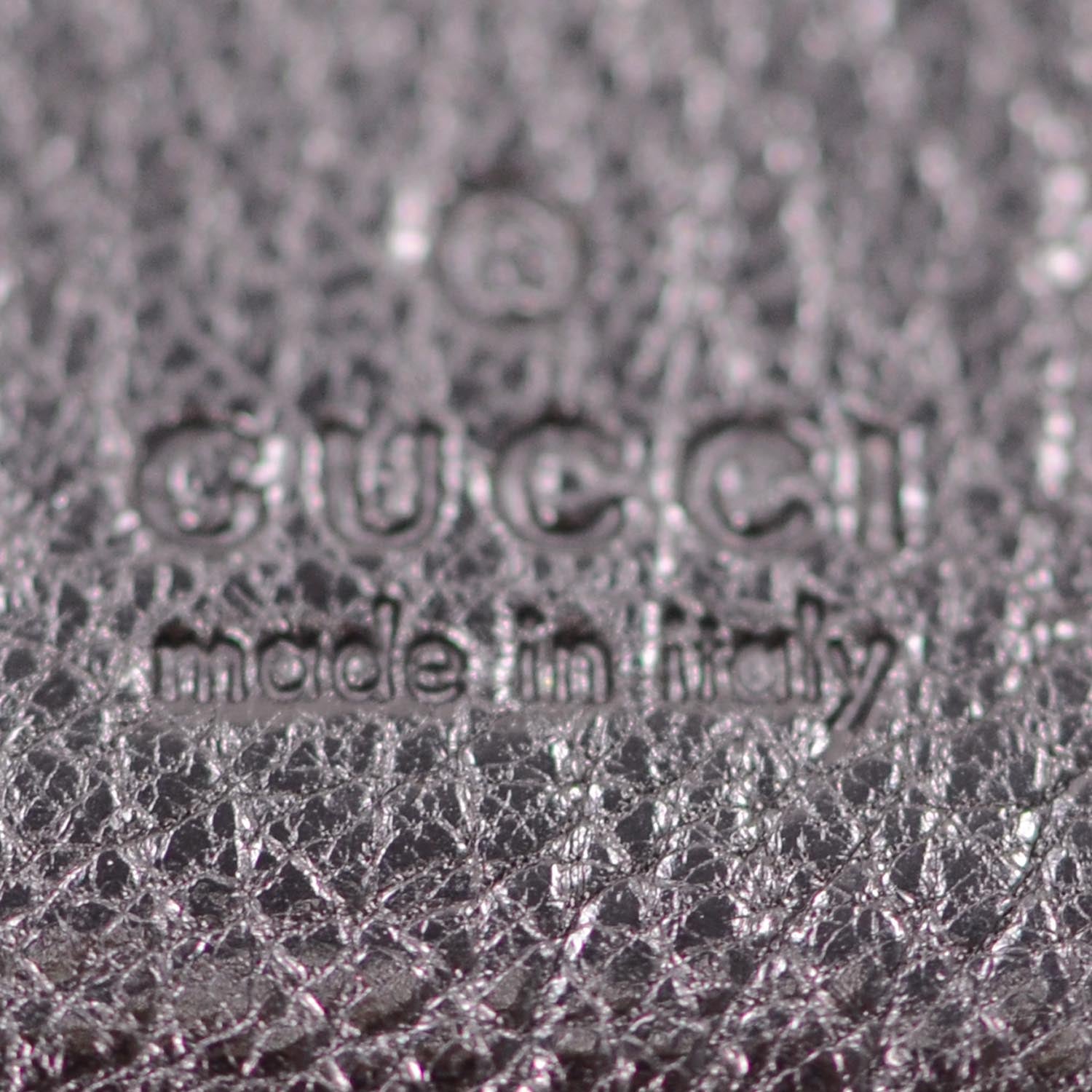 Gucci Leather Blondie Continental Wallet Black 6 of 8