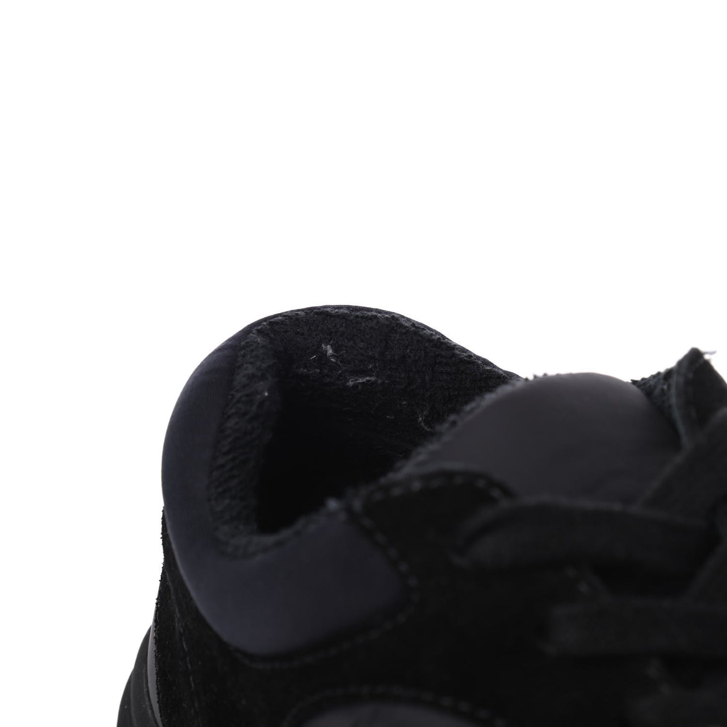 Nylon Calfskin Suede CC Sneakers 36.5 Black