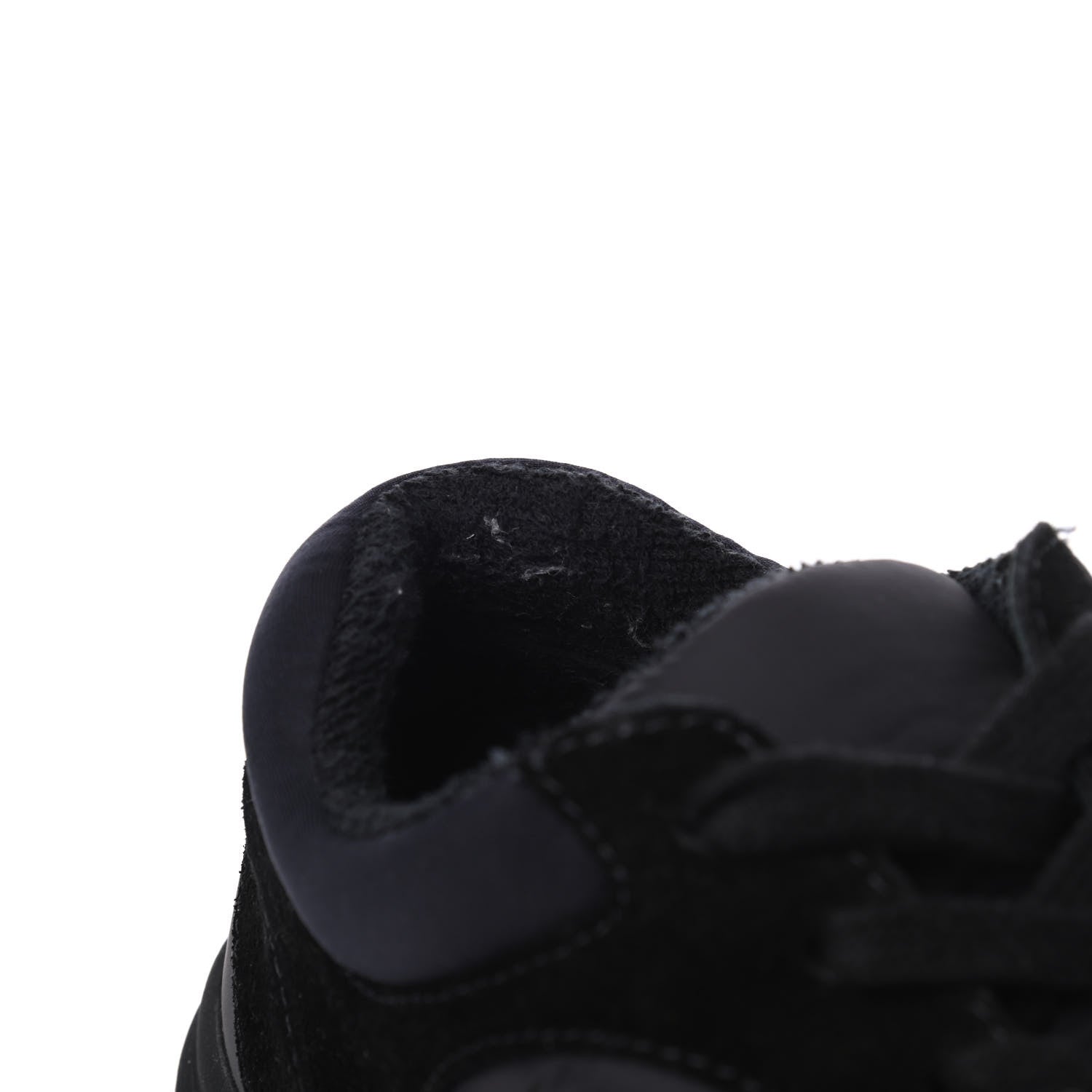 Chanel Nylon Calfskin Suede CC Sneakers 36.5 Black 8 of 18