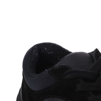 Chanel Nylon Calfskin Suede CC Sneakers 36.5 Black 8 of 18