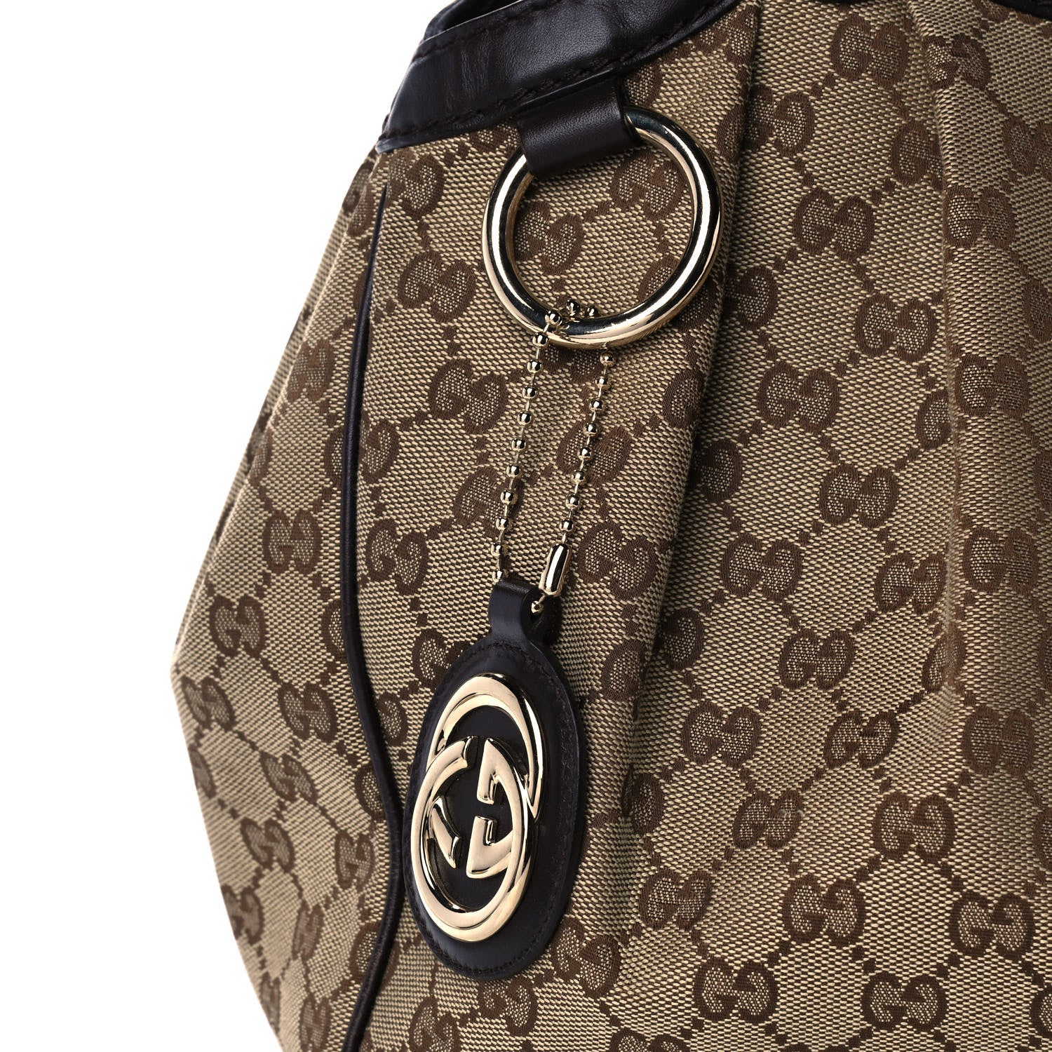 Gucci Monogram Medium Sukey Tote Dark Brown 9 of 12