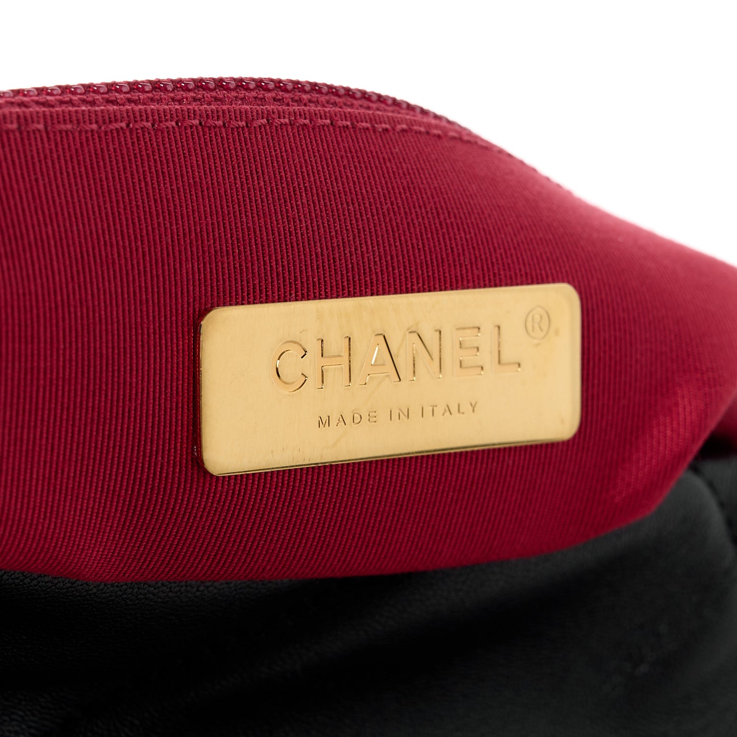 Goatskin Quilted Maxi Chanel 19 Flap Black
