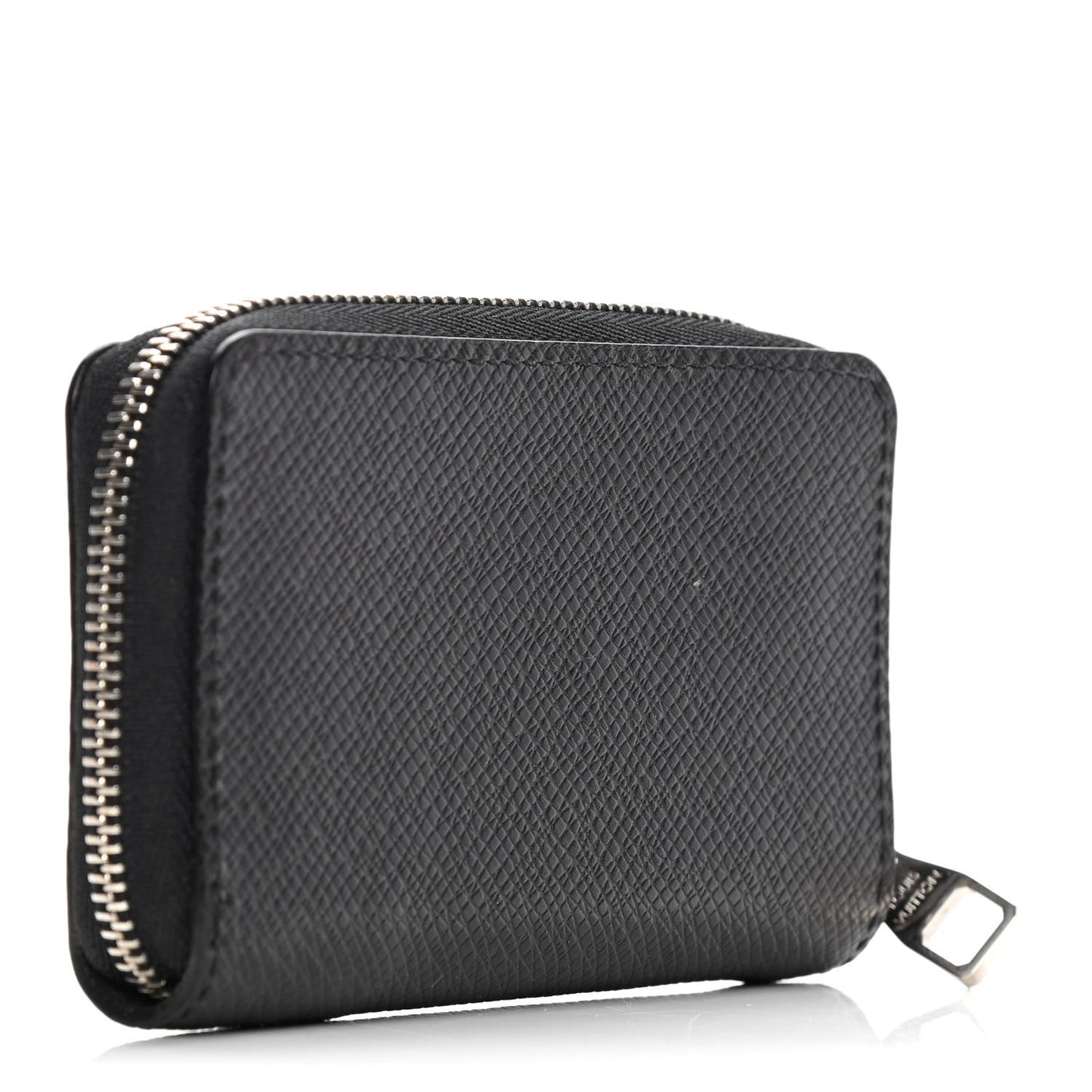 Taiga Zippy Coin Purse Vertical Black